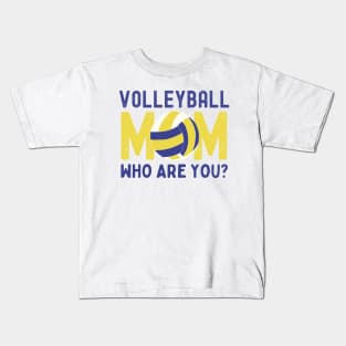 Volleyball Mom Funny Kids T-Shirt